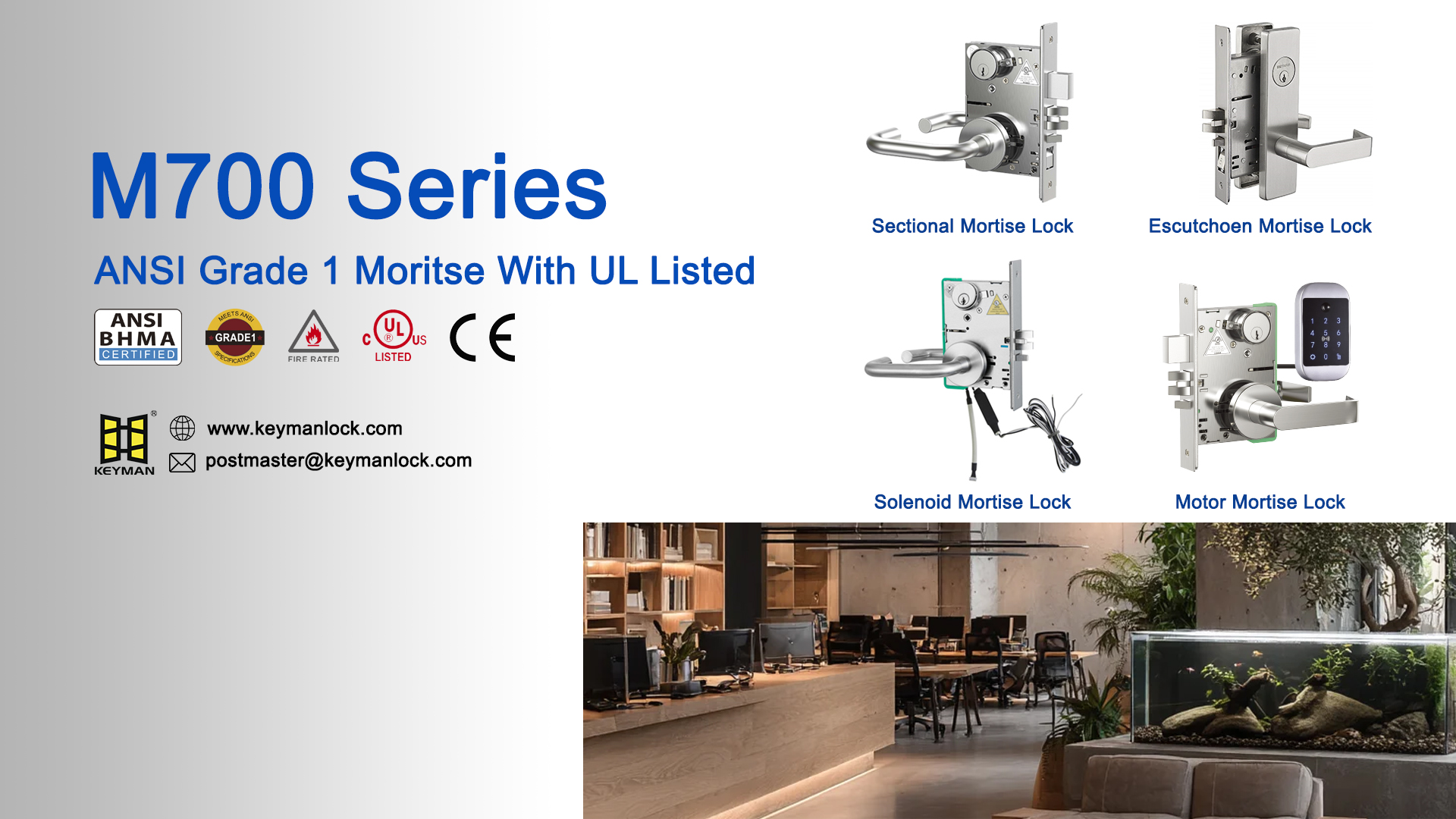 ANSI Grade 1 Mortise Locks ANSI Grade 1 Mortise Locks