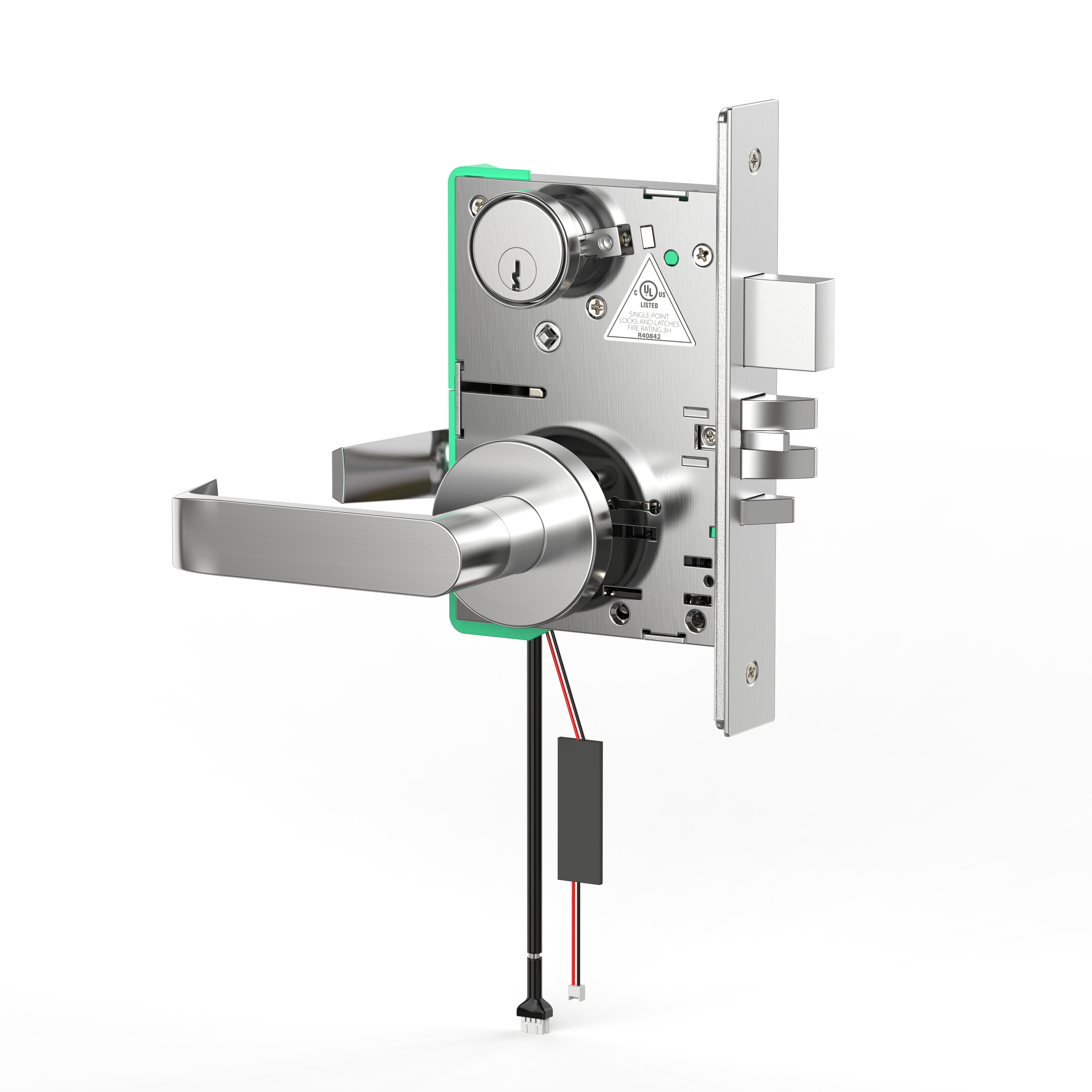 electronic mortise lock