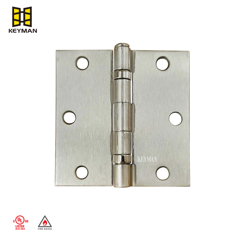 Ul Fire Rated Internal Door Hinge With Ball Bearing Commercial Hinge 