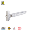 X901-R Fire Rated Door Single Point Side Latch Stainless Steel Rim Surface Mount Panic Bar Exit Device