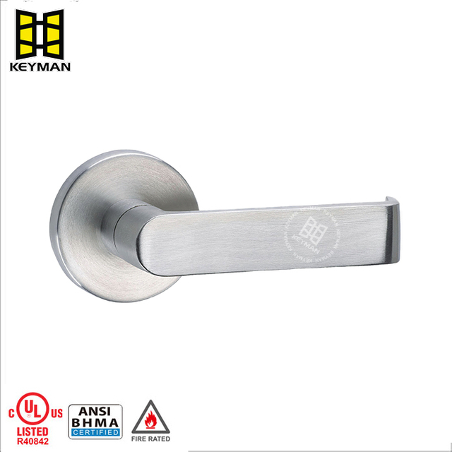 Heavy Duty Bent American Door Handle for interior door lock L01
