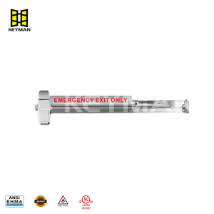 Keyman 15-Second Delayed Egress Panic Bar with Alarm Exit Device