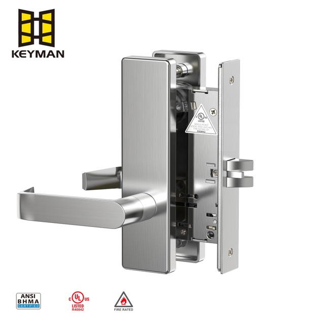Hevy Duty Mortise F01 Passage Commercial Door Handle Lock