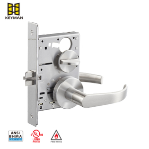 Fire Rated Deadbolt Mortise Lock with Indicator