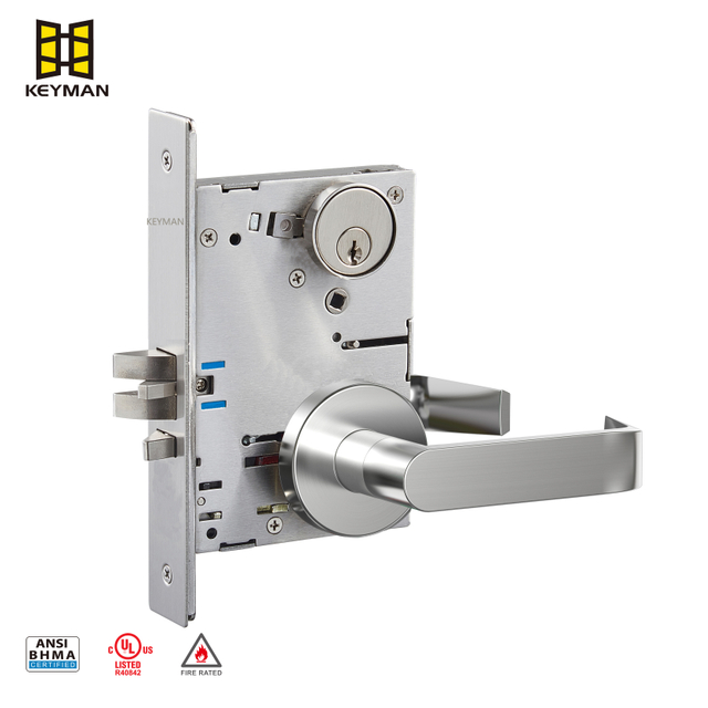 High Security UL Listed Mortise Lock Set for Doors M705