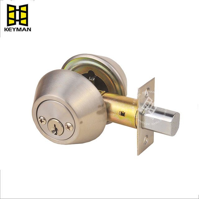 Heavy Duty Zinc Alloy Hotel Lock for Commercial Use Double Deadbolt Door Lock