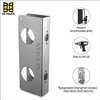 Stainless Steel Door Reinforcer Security Defender Door Strengthening Locks for for 1-3/4 Inch Thick Doors