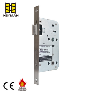 European Mortise Lockset SS304 Stainless Steel Fire Rated Euro Mortice Lock Body 