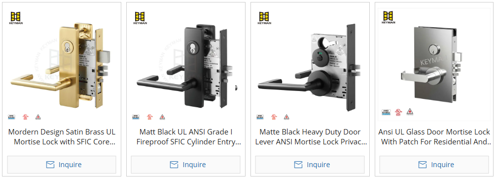 Euro Profile Mortise Lock