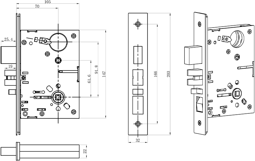 UL Listed locks