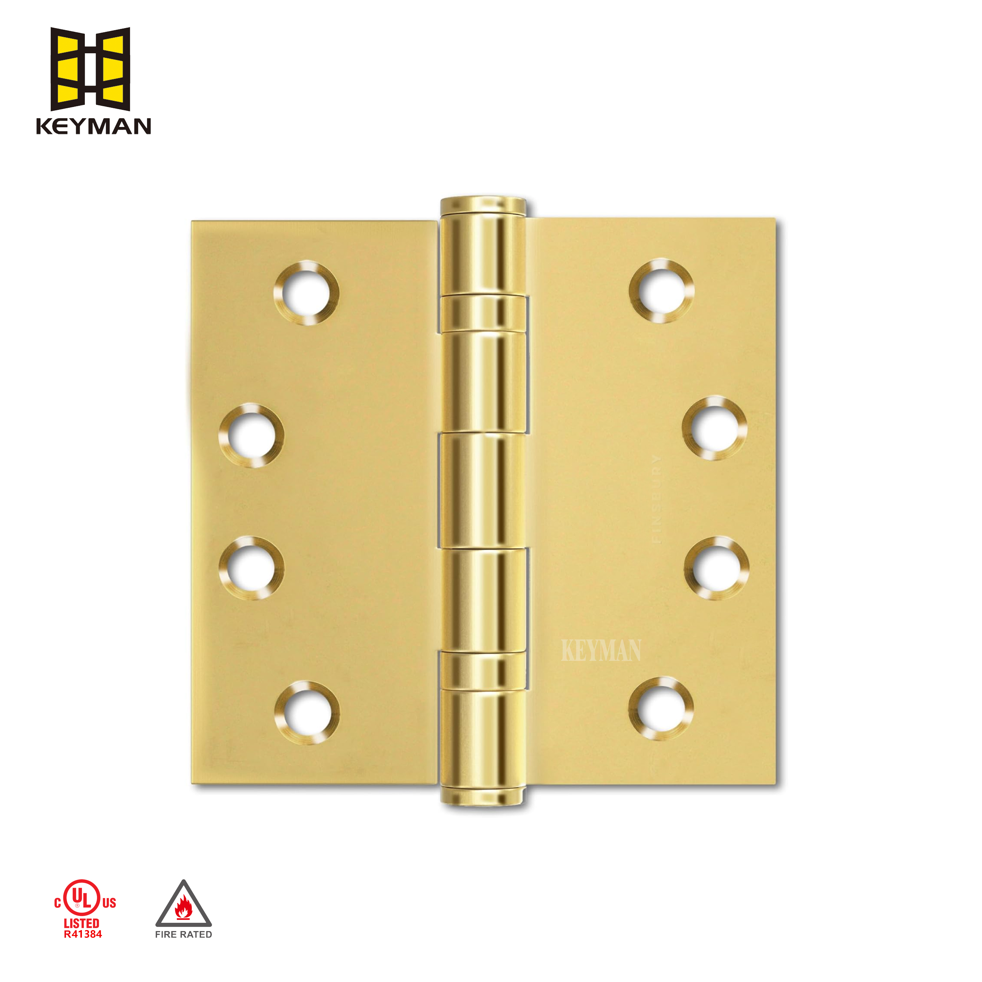 Factory Customize Ul Door Hinges 4 Inch Door Ball Bearing Hinge Stainless Steel Door Hinge
