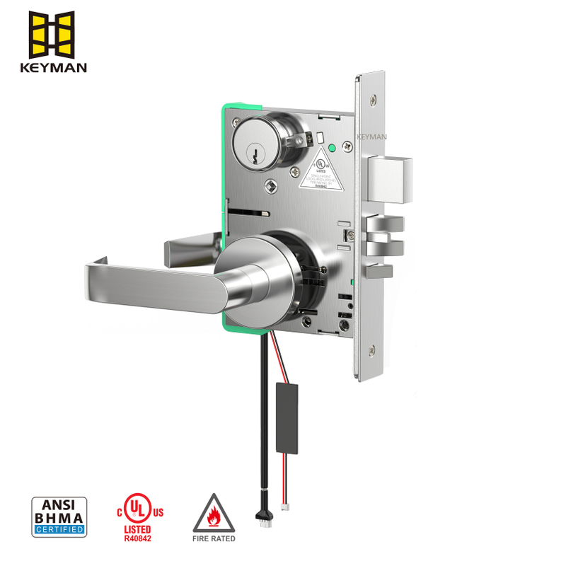 12/24V Electrified Solenoid Mortise Lock Fail Safe Fail Secure