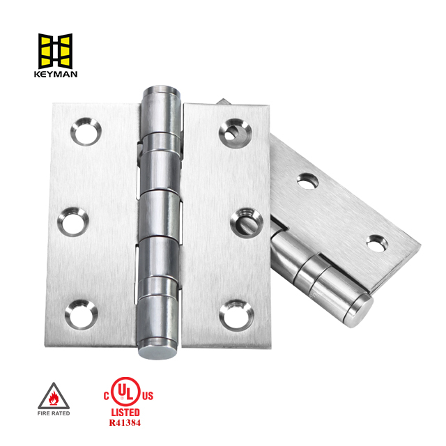 Ul Fire Rated Internal Door Hinge With Ball Bearing Commercial Hinge 