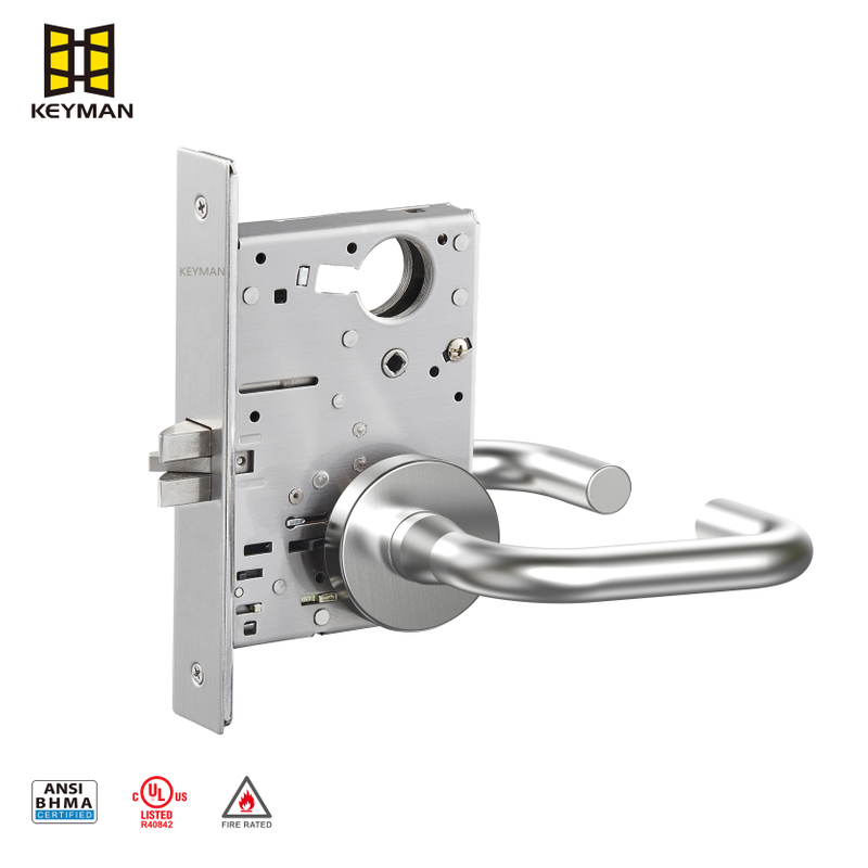 ANSI Grade I American Heavy Duty Entrance Mortise Lock 