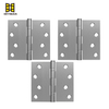 Oem Furniture European Stainless Steel Door Butt Hinge For Metal Or Wood Door 5*3.5*3