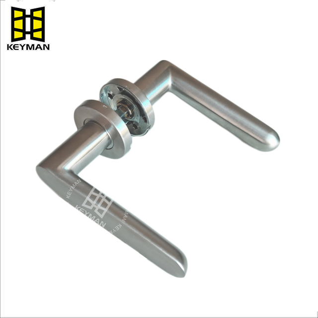 Universal Security Lever Handle Solid Lever Door Handle For Interior Door