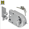 High Quality Single Cylinder Rim Lock Jimmy-Proof Deadlock Zinc Alloy Durable Anti-Theft with Keys J2661