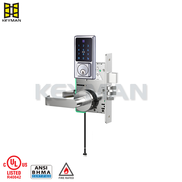 Commercial Use Electric Motor Mortise Lock Wireless Lock 