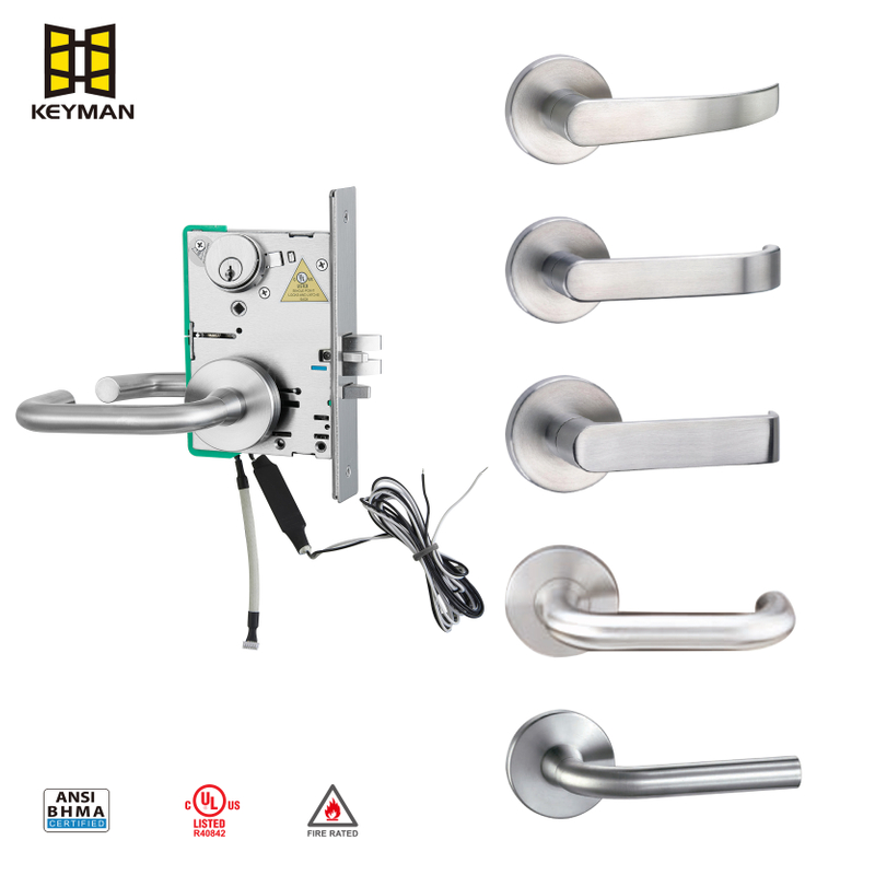 12/24V Electrified Solenoid Mortise Lock Fail Safe Fail Secure