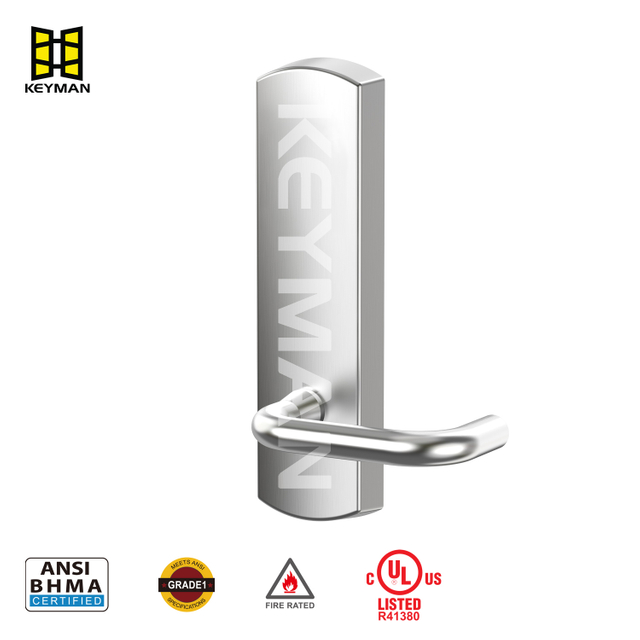 Fire-Rated Dummy Trim for Heavy Duty Rim Exit Devices - Meets Building Safety Codes
