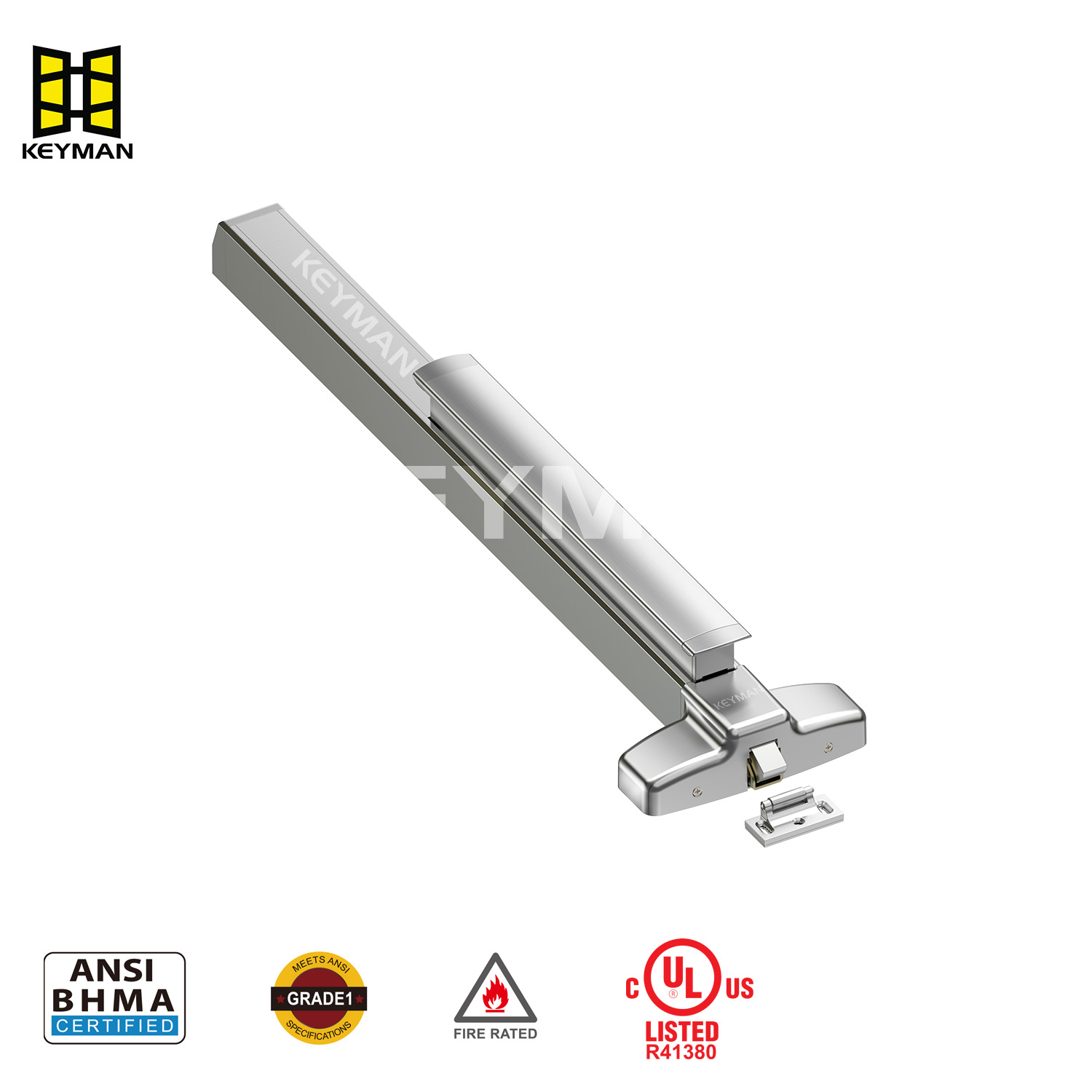 How To Measure Size of Exit Device？