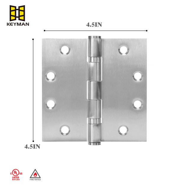 Wholesale 180 Degree Folding Satin Stainless Door Hinge Wood Door Steel Door Hinge 