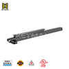 X801-R Premium Black Finish RIM Push Bar Lock - Commercial Grade Push Bar Lock
