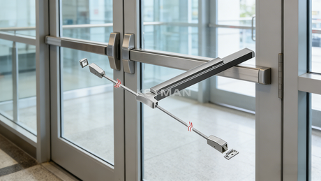 panic exit device storeroom keyed function lever.png