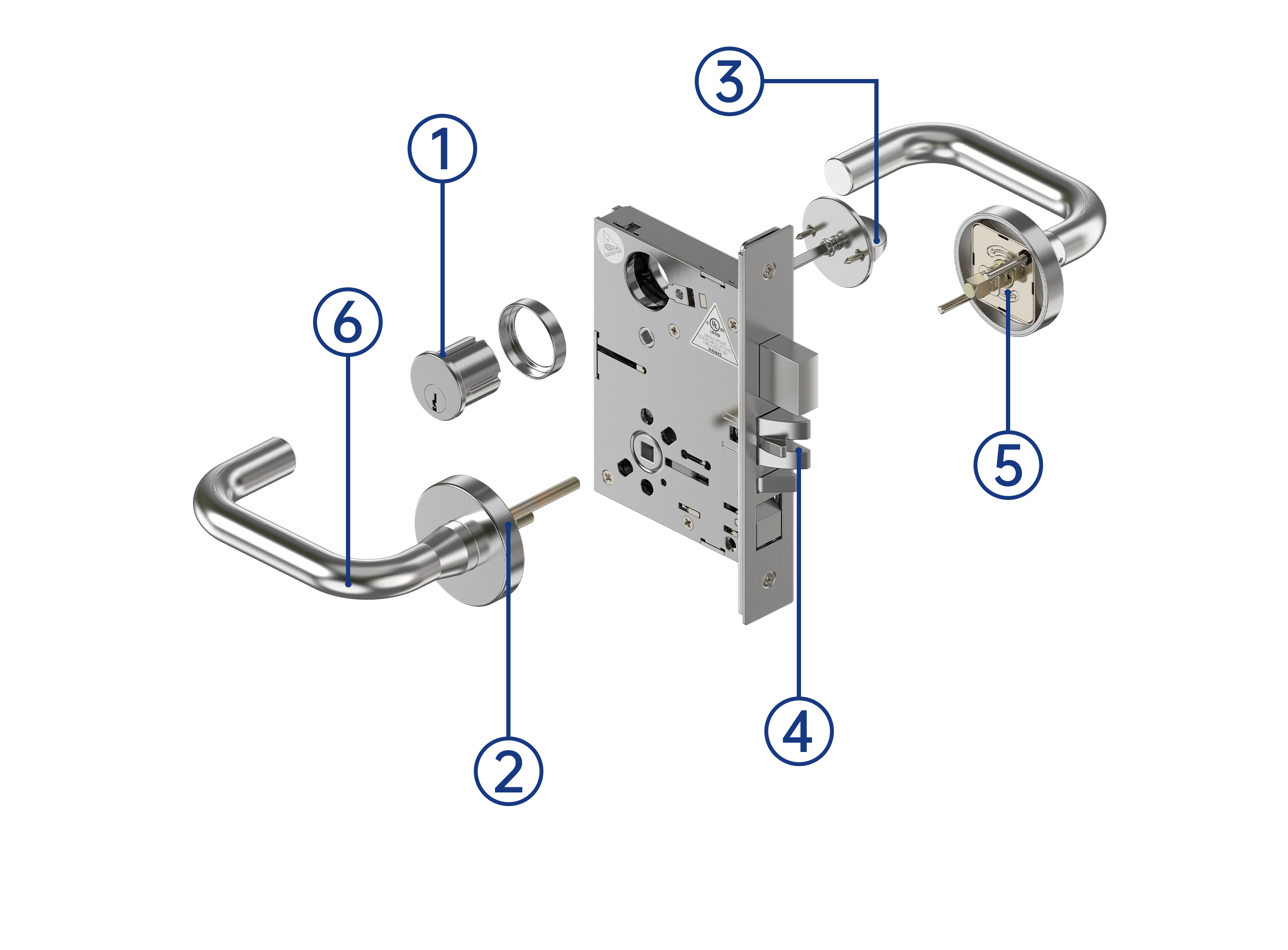 American Mortise Lock