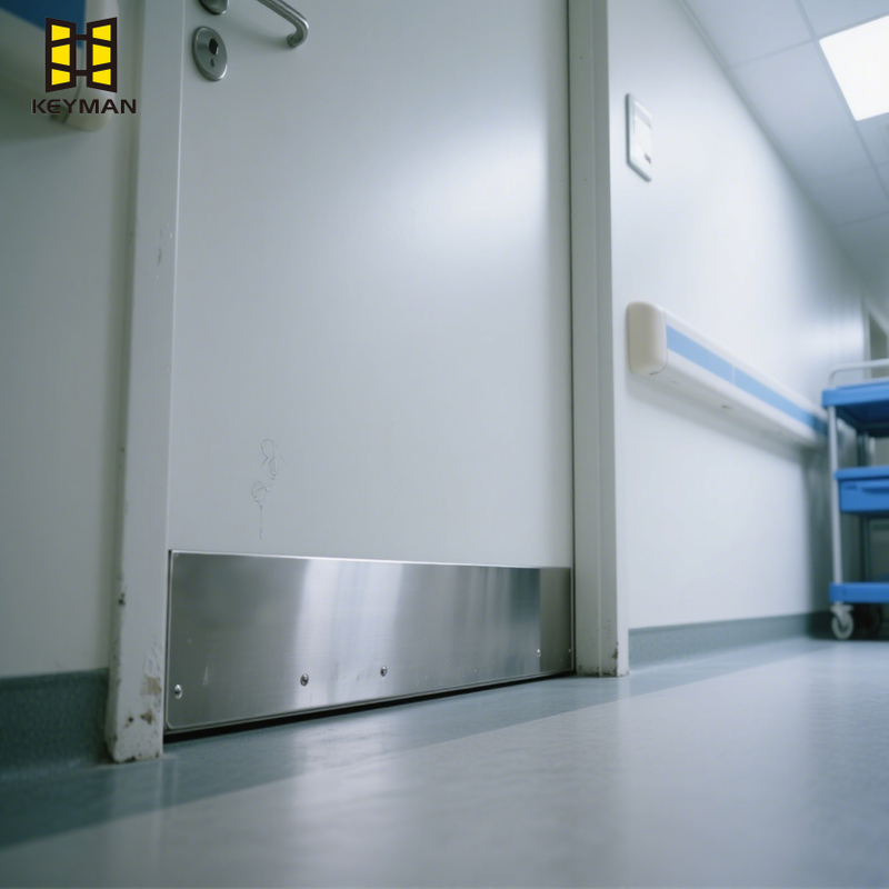 34x6 Inch Stainless Steel Door Kick Plate Hardware for Wooden & Metal Passage Office Doors