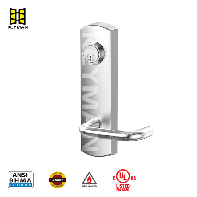 Fire-Rated Heavy Duty Rim Exit Device for Storeroom – ANSI/BHMA Certified