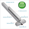 ANSI/BHMA-Certified Aluminum Push Bar Lock for Commercial Buildings Rim Exit Devices