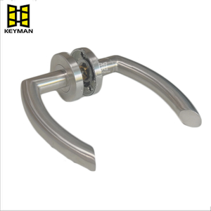 Modern Design Stainless Steel Hollow Tube Interior Door Lever Handle
