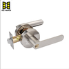 Durable Zinc Alloy Entrance Door Lockset Interior Universal Key Safety Door Lever Lock