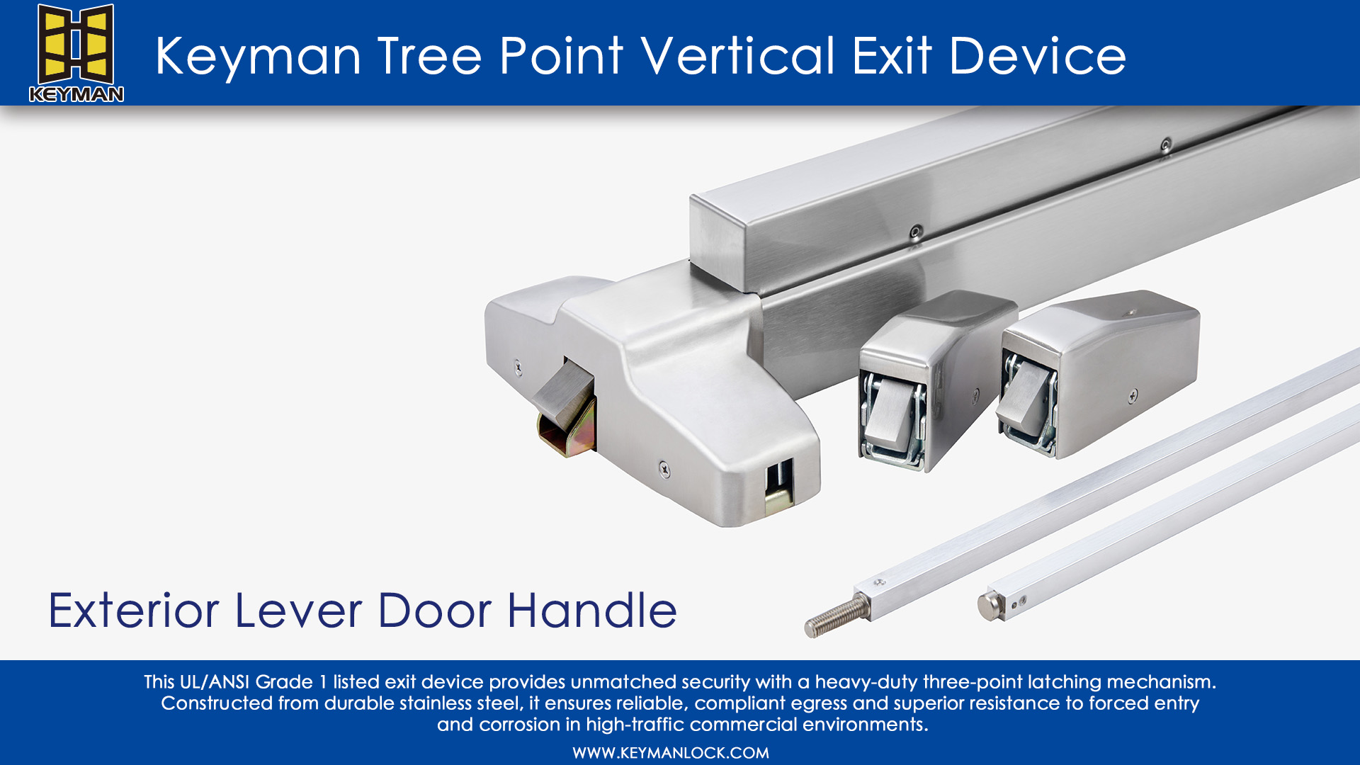 How To Lock A Commercial Push Bar Door?