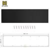 Factory Supply Stainless Steel 304 Kick Mop Armor Stretcher Door Plate