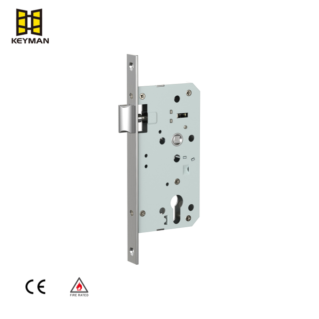 Safety Lock EN12209 Stainless Steel Mortise Lock for Fire Passage Door