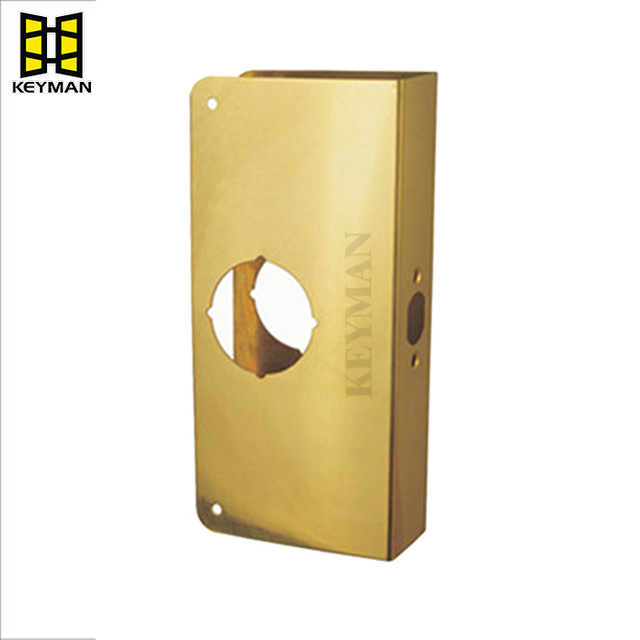 Screw Installed Door Guard Reinforcer Prevenent Unauthorized Entry 