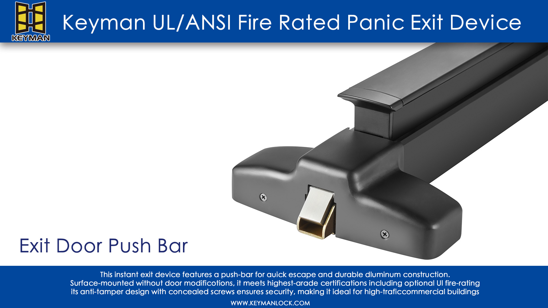 Does A Fire Exit Door Need A Push Bar？