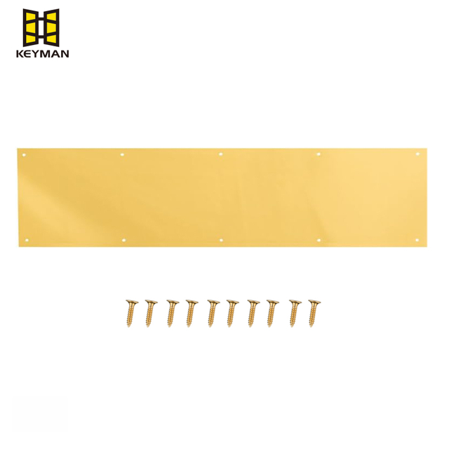 Front Door Stainless Steel 304 Bottom Kick Plate Entrance Passage Anti-kick Fire Rated Door Plate Door Hardware