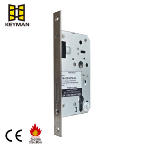 CE EN12209 SUS304 6572 Fire Rated Wooden Outdoor Front Main Door Mortise Lock