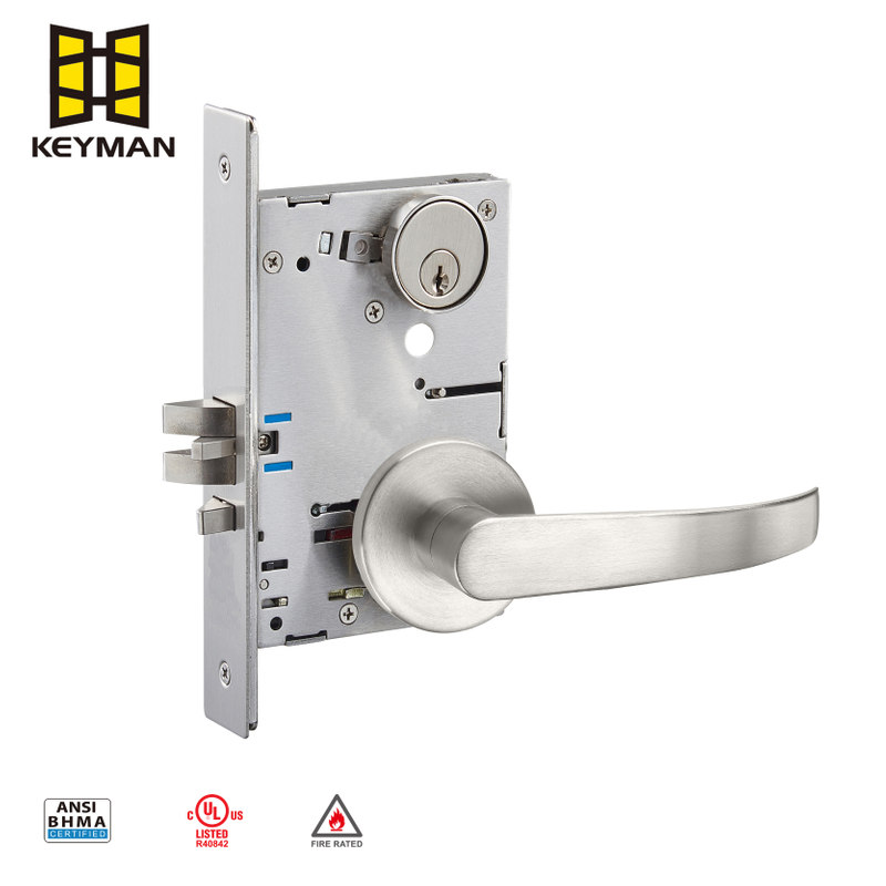 Mordern Style ANSI Standard Storeroom Function Door Mortise Lock M707