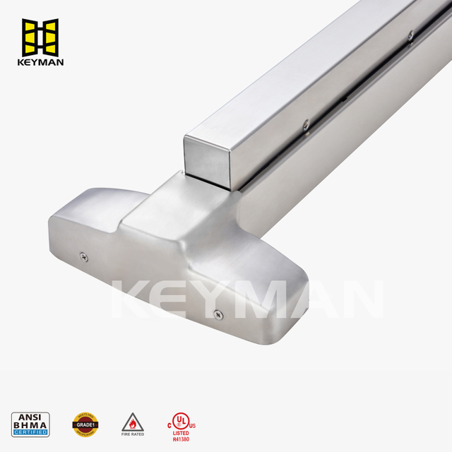 Keyman ANSI Grade 1 Mortise Panic Device Commercial Push Bar for Schools & Hospitals X901-M