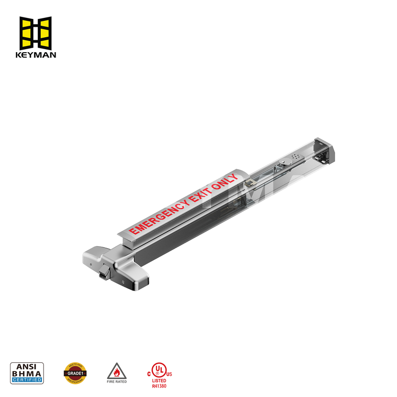 Keyman 15-Second Delayed Egress Panic Bar with Alarm Exit Device