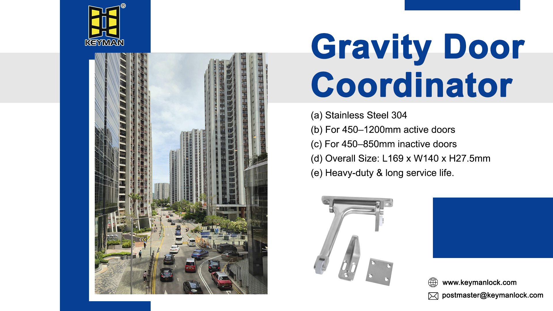 Gravity Door Coordinators: Essential Fire Safety Hardware