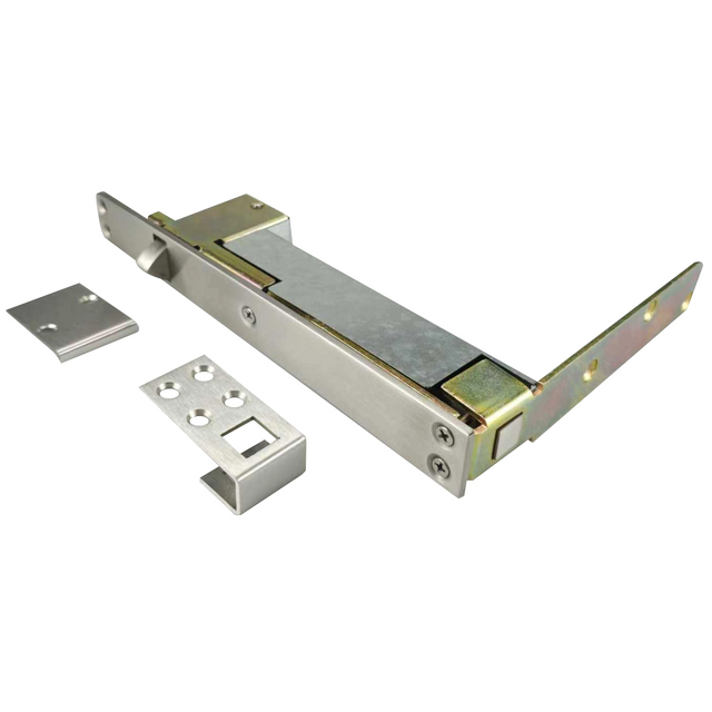 KEYMAN Standard Automatic Flush Bolts for Wood Door Model No. QK8009