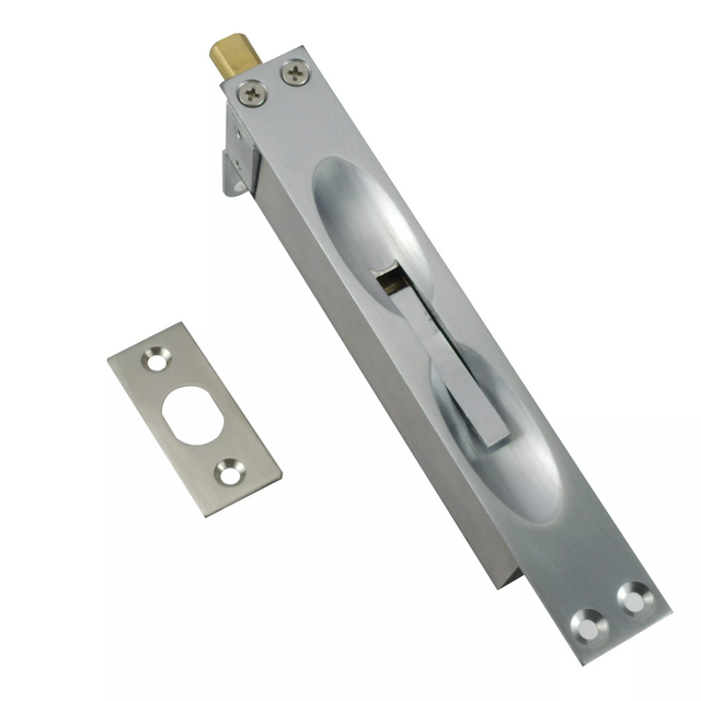 KEYMAN Standard Manual Flush Bolts for Wood Door Model No. QK8006