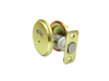 KEYMAN Commercial Deadbolt Privacy Indicator 304 Stainless Steel Lock for Bathroom Fits 1-3/8" To 1-3/4" Thick Doors Finish Satin Brass